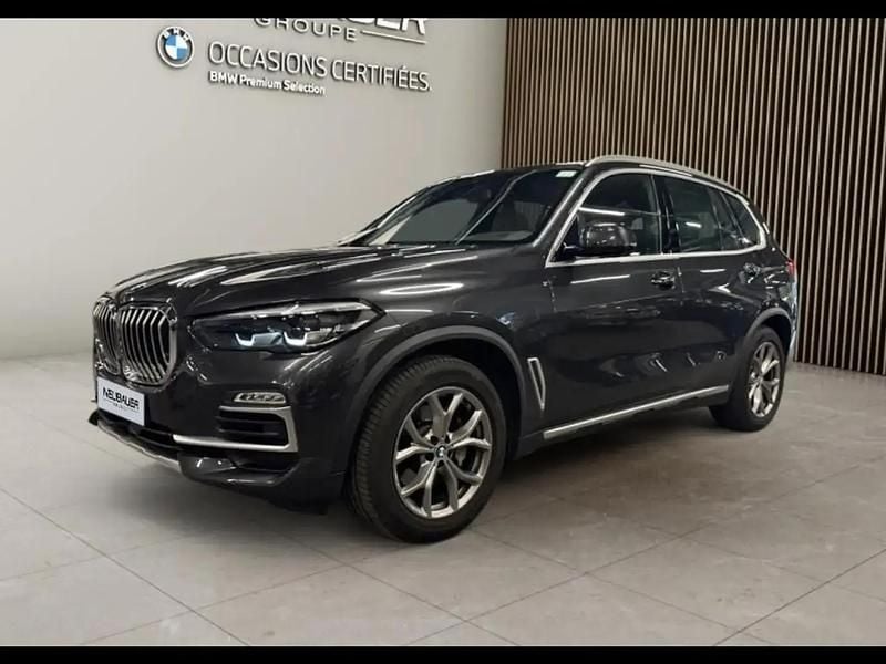 Gris Occasion 2019 BMW X5 xLine SUV | 51 490 € (Prix juste) - Image 1/4