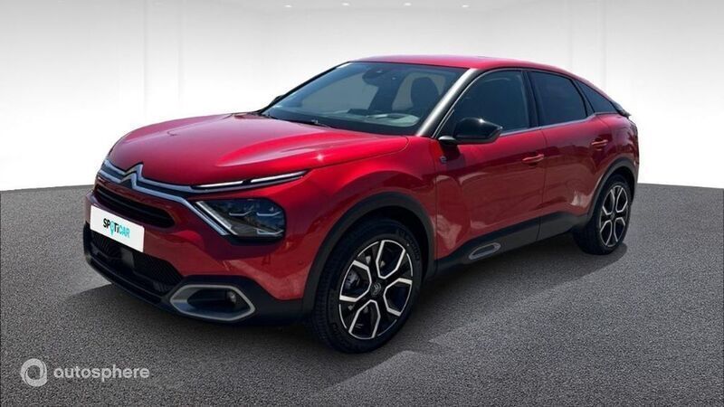 Rouge Utilisé 2022 Citroën e-C4 Shine Berline | 18 280 € (Prix juste) - Image 1/4