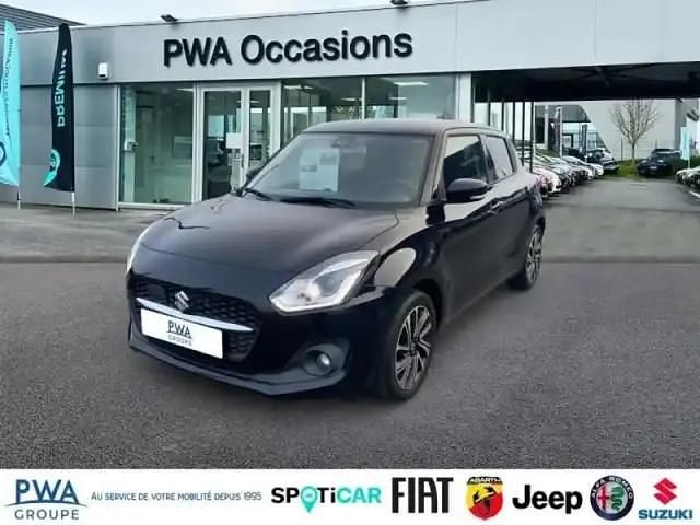 Super black pearl métallisé Occasion 2021 Suzuki Swift Berline | 13 500 € (Prix juste) - Image 1/4