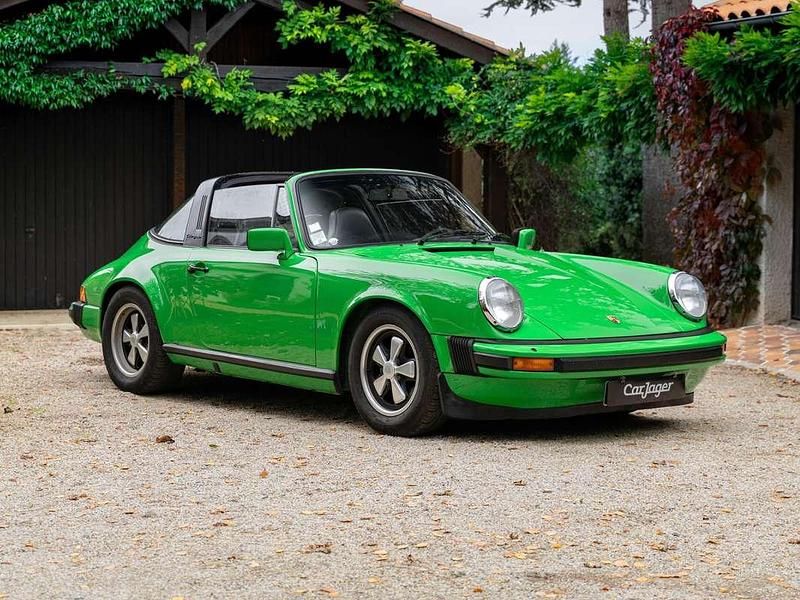 Occasion Porsche 911 Carrera Cabriolet 200 ch (147 kW) 1976 Vert Cabriolet