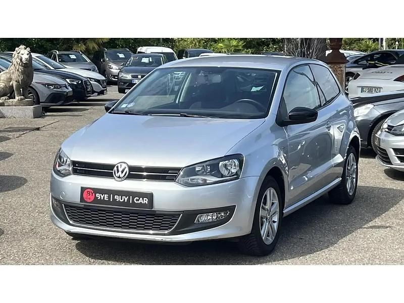Gris Utilisé 2012 VW Polo Match Coupé | 7 990 € - Image 1/4