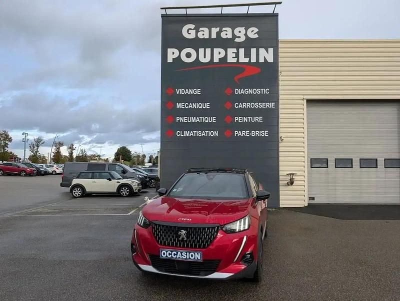 Rouge Occasion 2022 Peugeot 2008 GT SUV | 18 490 € (Prix juste) - Image 1/4