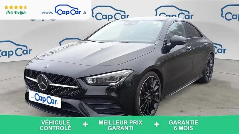 Noir Utilisé 2019 Mercedes CLA250 AMG line Berline | 32 990 € - Image 1/4