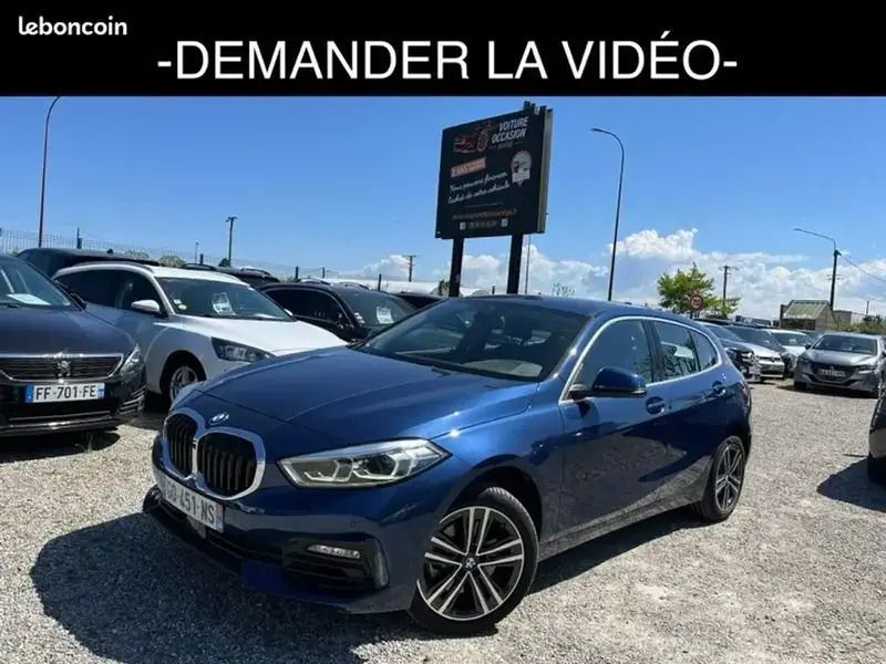 Bleu Utilisé 2023 BMW 116 Sport Line Citadine | 25 990 € (Prix juste) - Image 1/4