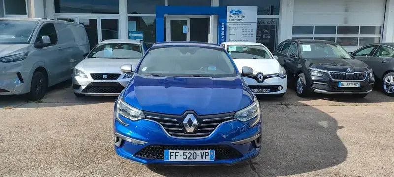 Bleu Utilisé 2019 Renault Mégane GT Line GT-Line Berline | 17 780 € (Prix cher) - Image 1/4