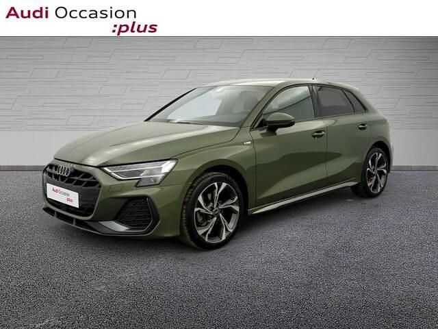 Vert district métallisé Occasion 2025 Audi A3 S-Line | 34 900 € (Prix juste) - Image 1/4
