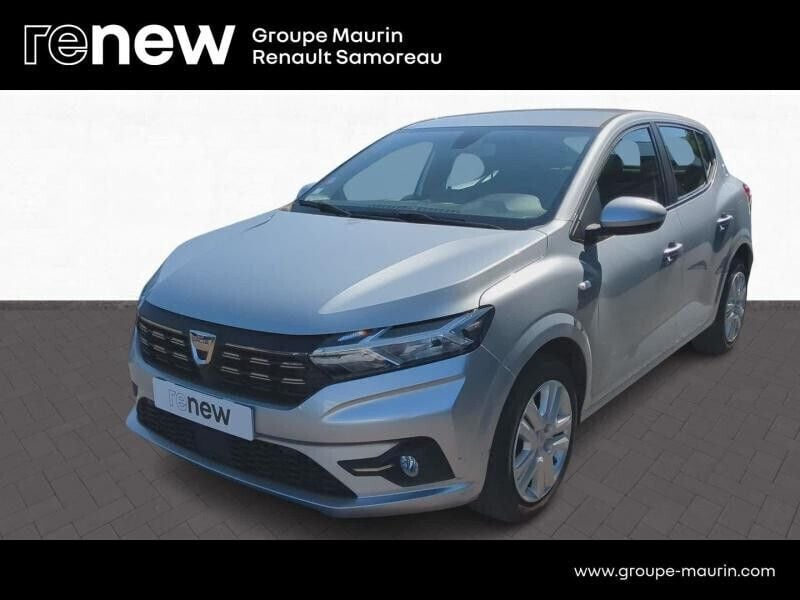 Gris Utilisé 2021 Dacia Sandero Comfort Citadine | 11 900 € (Bon prix) - Image 1/4