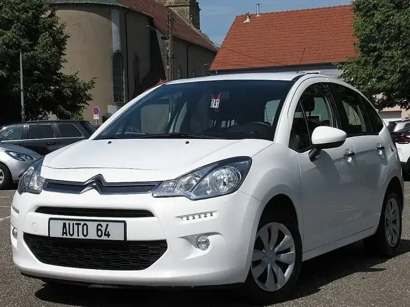 Blanc Utilisé 2016 Citroën C3 Citadine | 6 990 € (Prix juste) - Image 1/4