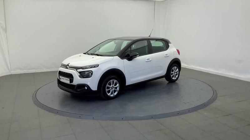 Blanc Utilisé 2023 Citroën C3 Feel Citadine | 12 280 € (Prix juste) - Image 1/3