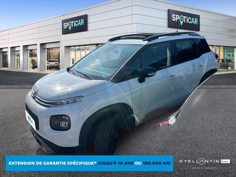 Blanc Utilisé 2019 Citroën C3 Aircross PureTech SUV | 13 990 € (Prix juste) - Image 1/4