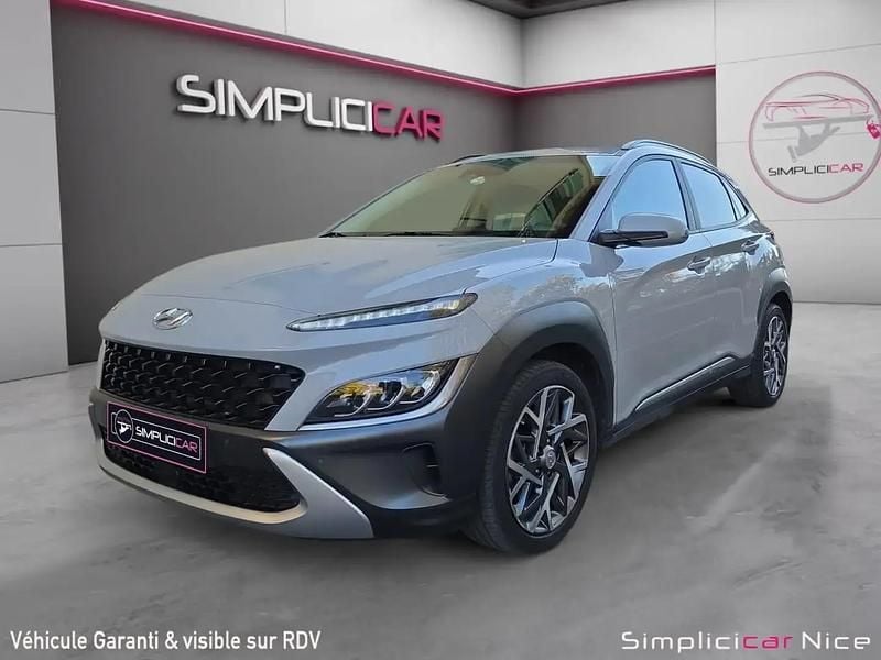 Gris Occasion 2022 Hyundai Kona SUV | 18 500 € (Prix juste) - Image 1/4