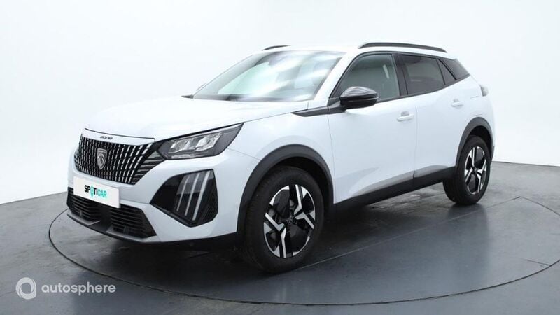 Blanc Utilisé 2024 Peugeot 2008 Allure SUV | 17 979 € (Super prix) - Image 1/4