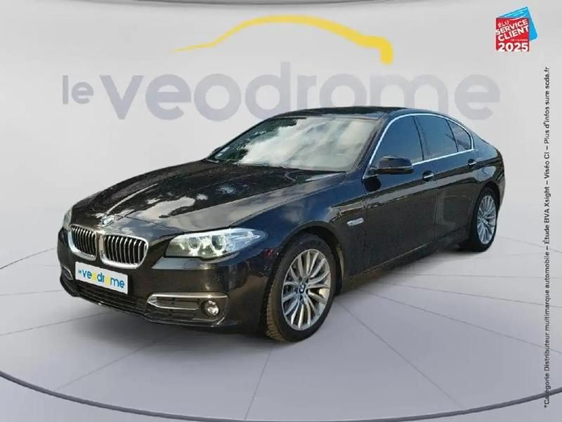 Noir Utilisé 2016 BMW 520 Luxury Line Berline | 20 999 € (Prix juste) - Image 1/4