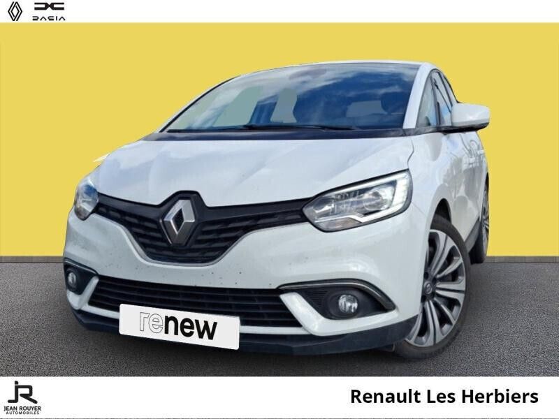 Blanc Utilisé 2018 Renault Scénic IV Life Monospace | 11 480 € - Image 1/4
