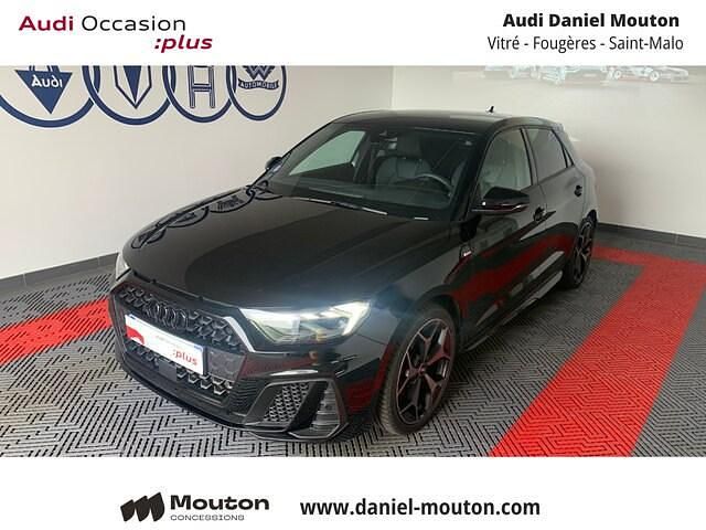 Noir mythe métallisé Occasion 2024 Audi A1 Sportback S-Line Citadine | 31 900 € (Prix juste) - Image 1/4
