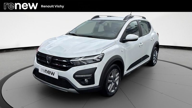 Blanc Utilisé 2021 Dacia Sandero Comfort Citadine | 14 290 € (Prix juste) - Image 1/4
