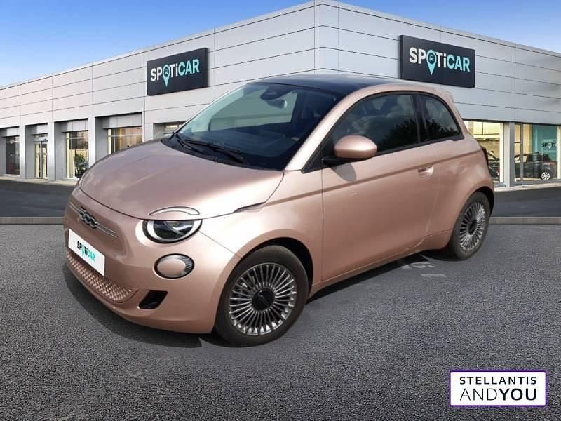 Rouge Utilisé 2023 Fiat 500e Berline | 15 590 € (Prix juste) - Image 1/4