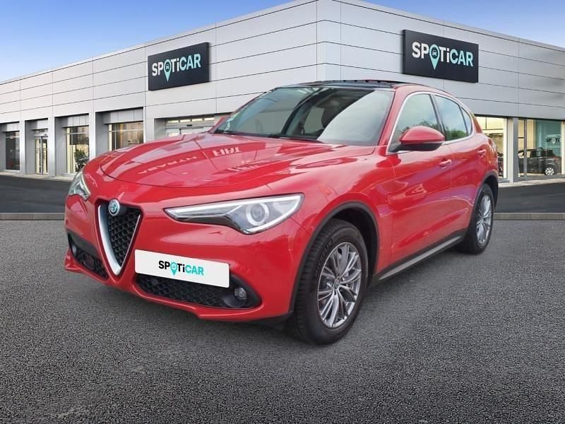 Rouge alfa pastel Utilisé 2018 Alfa Romeo Stelvio Executive SUV | 29 490 € (Bon prix) - Image 1/4