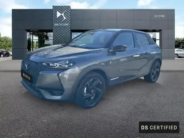 Occasion DS Automobiles DS3 Crossback Performance Line Plus 2022 Gris artense (m)  toit noir perla nera SUV