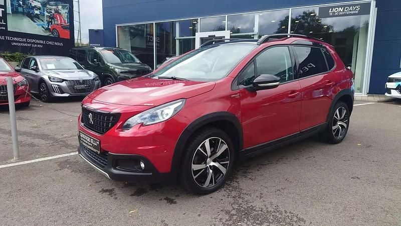 Gris Utilisé 2018 Peugeot 2008 GT-line SUV | 10 900 € - Image 1/4