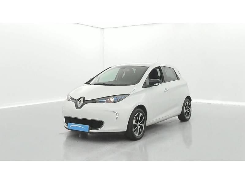 Blanc Utilisé 2018 Renault Zoe Intens Citadine | 8 290 € (Prix juste) - Image 1/4