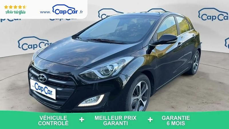 Noir Utilisé 2017 Hyundai i30 GO! Berline | 9 790 € (Bon prix) - Image 1/4