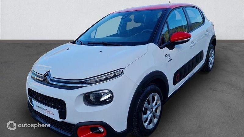 Blanc Occasion 2020 Citroën C3 PureTech Berline | 10 989 € (Prix juste) - Image 1/4