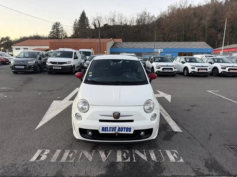 Blanc Occasion 2010 Abarth 500 Berline | 9 990 € - Image 1/4