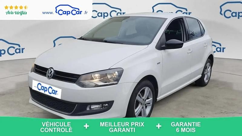 Blanc Utilisé 2012 VW Polo Match Citadine | 8 590 € (Prix juste) - Image 1/4