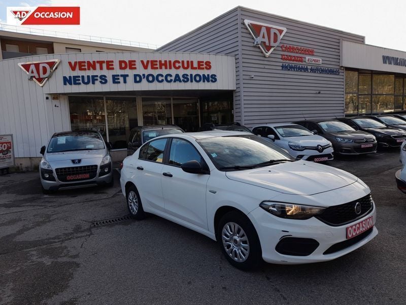 Blanc Utilisé 2018 Fiat Tipo Pop Berline | 12 490 € (Prix assez cher) - Image 1/4