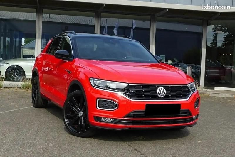 Rouge Utilisé 2020 VW T-Roc R-line SUV | 25 390 € (Prix juste) - Image 1/4