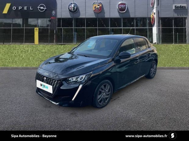 Noir Utilisé 2022 Peugeot 208 Style Citadine | 13 490 € (Prix juste) - Image 1/4