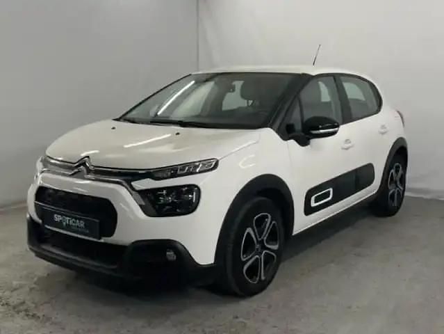 Blanc banquise (o) Occasion 2024 Citroën C3 PureTech Berline | 12 980 € (Prix juste) - Image 1/4