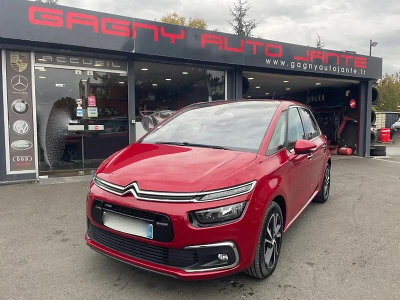 Rouge Occasion 2017 Citroën C4 Picasso PureTech Monospace | 6 490 € (Super prix) - Image 1/4