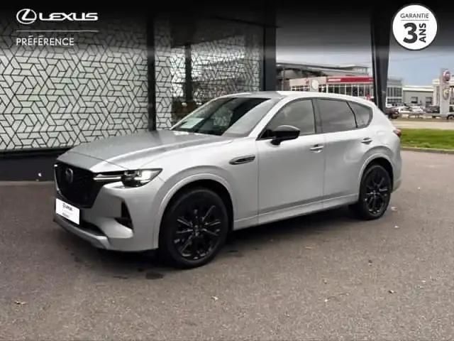 Platinum quartz métallisé Occasion 2023 Mazda CX-60 Homura-Line SUV | 40 990 € (Prix juste) - Image 1/4