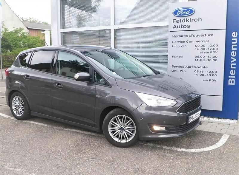 Gris Utilisé 2018 Ford C-MAX Titanium Monospace | 10 990 € - Image 1/4