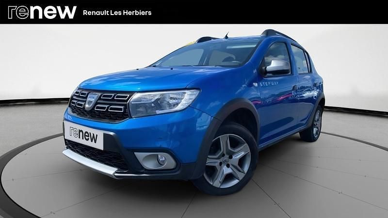 Bleu Utilisé 2020 Dacia Sandero Essentiel Citadine | 12 590 € (Prix juste) - Image 1/4