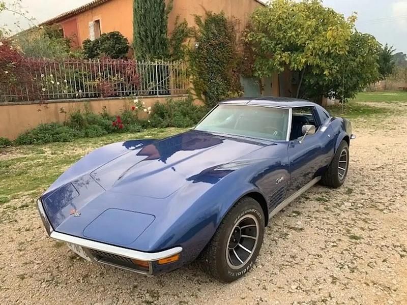 Bleu Occasion 1972 Chevrolet Corvette Stingray Coupé | 36 500 € - Image 1/4