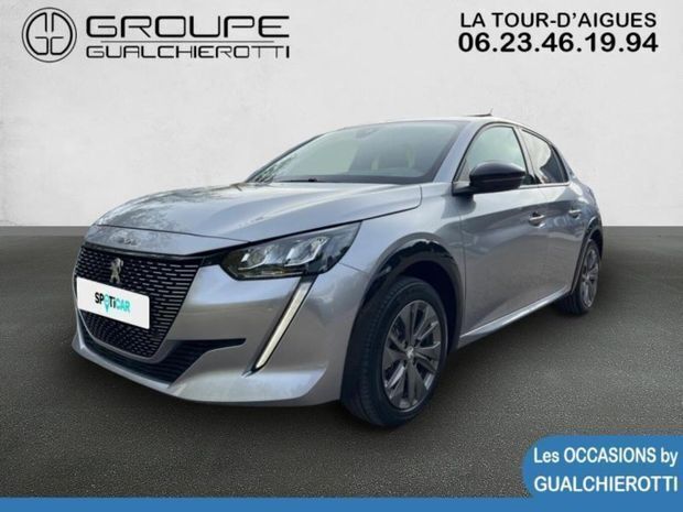 Gris Utilisé 2023 Peugeot e-208 Allure Citadine | 19 990 € (Prix juste) - Image 1/4