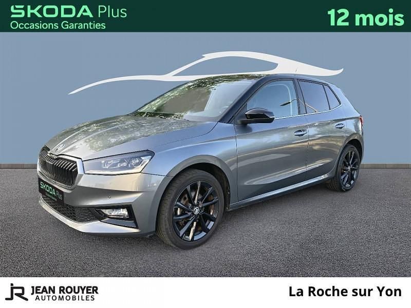 Noir Utilisé 2022 Skoda Fabia Style Citadine | 16 990 € (Prix juste) - Image 1/4