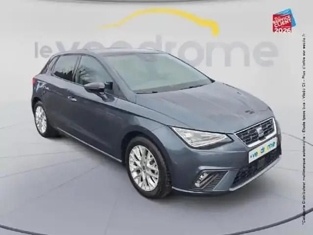 Occasion Seat Ibiza FR 117 ch (86 kW) 2025 Gris magnétique métallisée Citadine