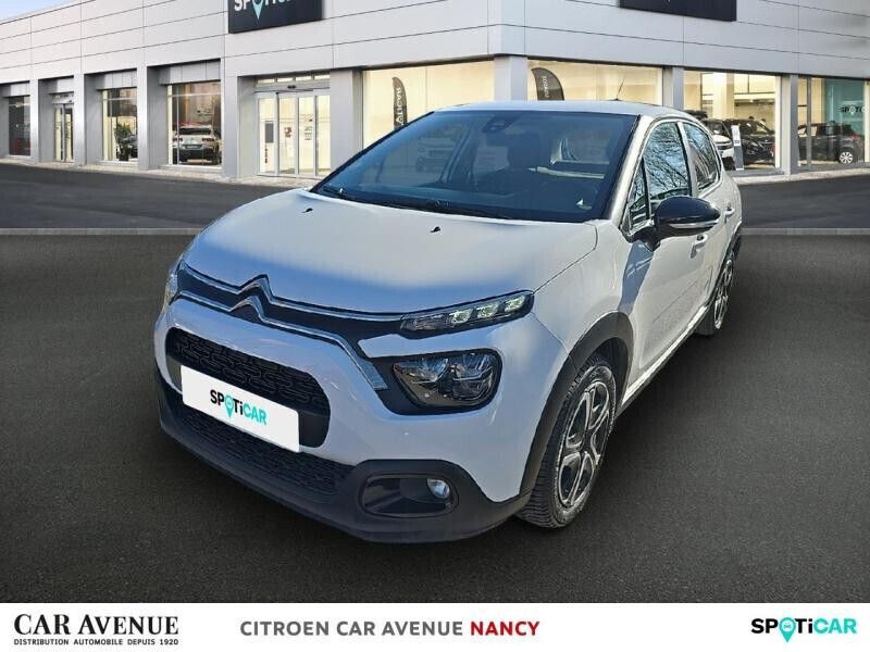 Blanc banquise Utilisé 2022 Citroën C3 Feel Citadine | 10 990 € - Image 1/1