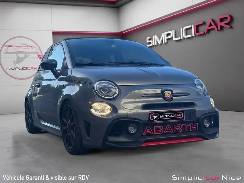 Gris Utilisé 2016 Abarth 595 Citadine | 15 580 € (Prix assez cher) - Image 1/4
