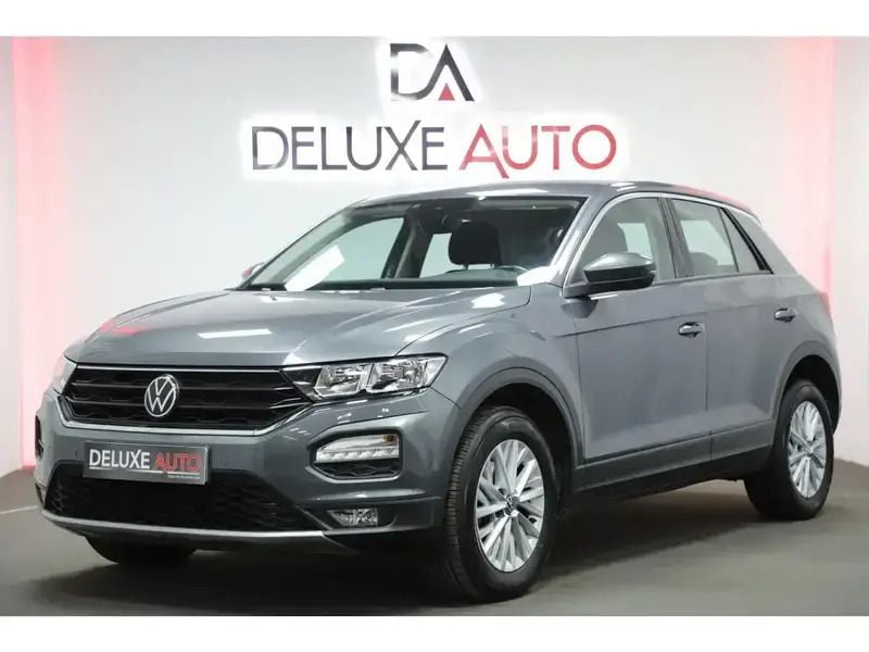 Gris Utilisé 2021 VW T-Roc Comfortline SUV | 16 990 € (Super prix) - Image 1/4