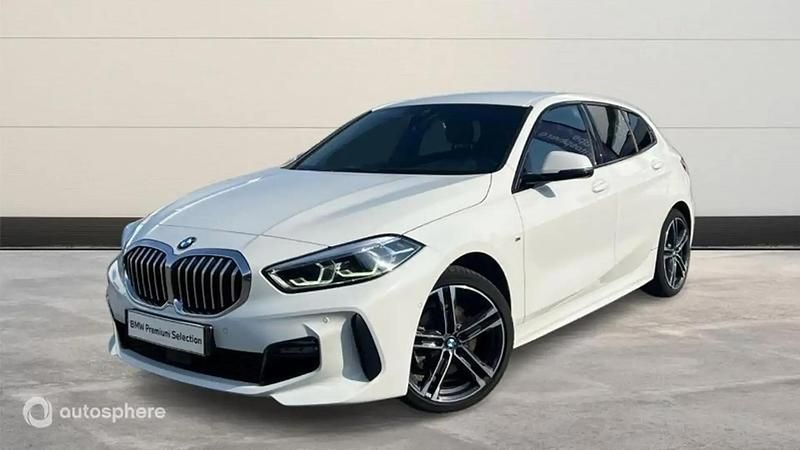 Blanc Utilisé 2022 BMW 116 M Sport Citadine | 23 999 € (Prix juste) - Image 1/4