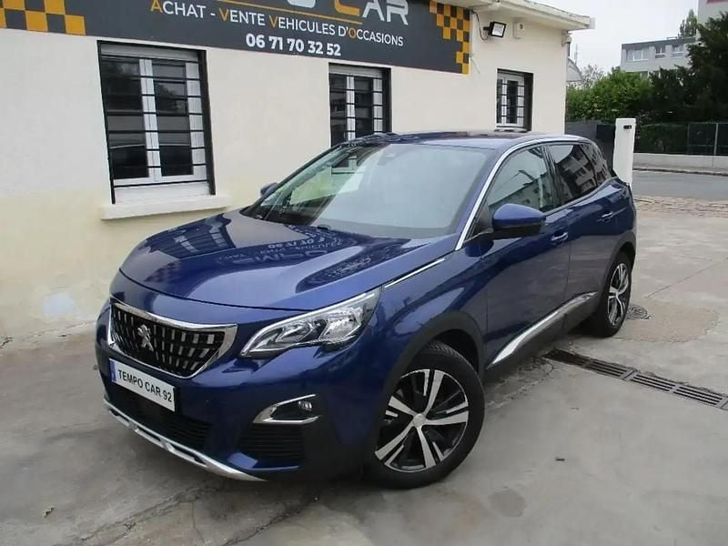Bleu Utilisé 2020 Peugeot 3008 Allure Monospace | 12 490 € (Prix juste) - Image 1/4