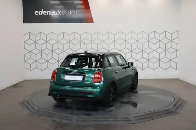 Occasion Mini Cooper Hatch 136 ch (100 kW) 2022 British racing green métallisé Citadine