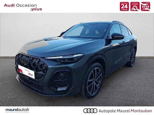 Gris daytona nacré Occasion 2025 Audi Q5 Sportback Design SUV | 78 750 € - Image 1/4