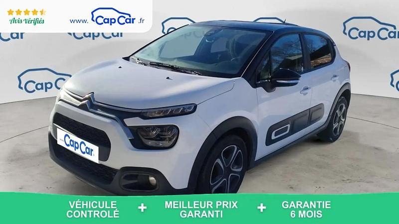 Blanc Occasion 2022 Citroën C3 Feel Citadine | 8 790 € (Prix juste) - Image 1/4