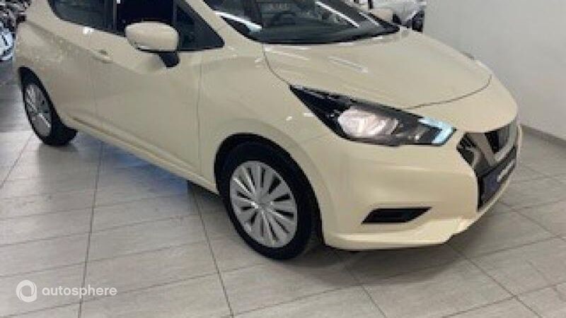Beige Utilisé 2022 Nissan Micra Acenta Citadine | 14 499 € (Prix juste) - Image 1/4